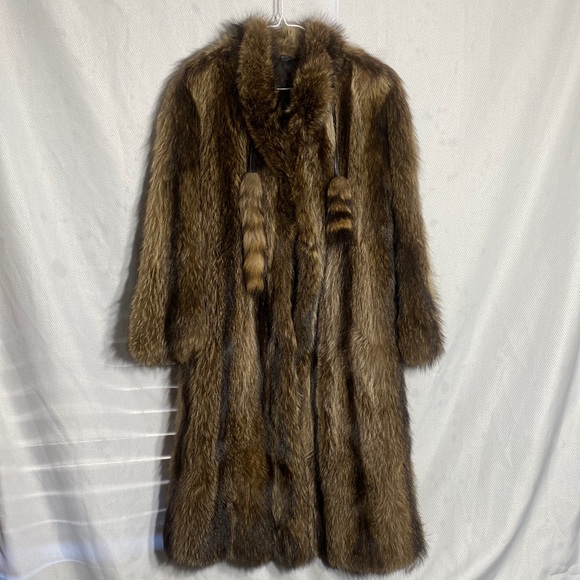 Emilio Gucci Women's Raccoon FurCoat Women's Size Medium